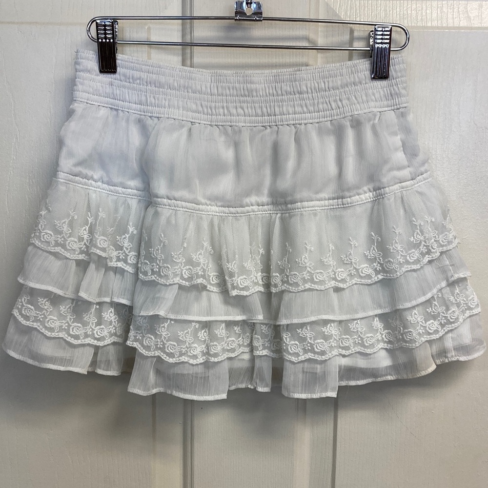Abercrombie Tiered Lace Skirt Girls XL